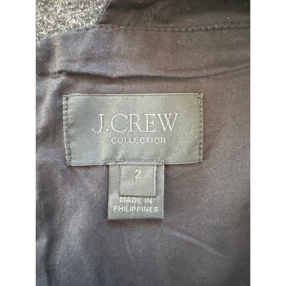 J. Crew Collection Lace Up Linen Dress, Size 2, EUC - Picture 6 of 10